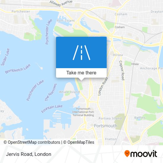 Jervis Road map