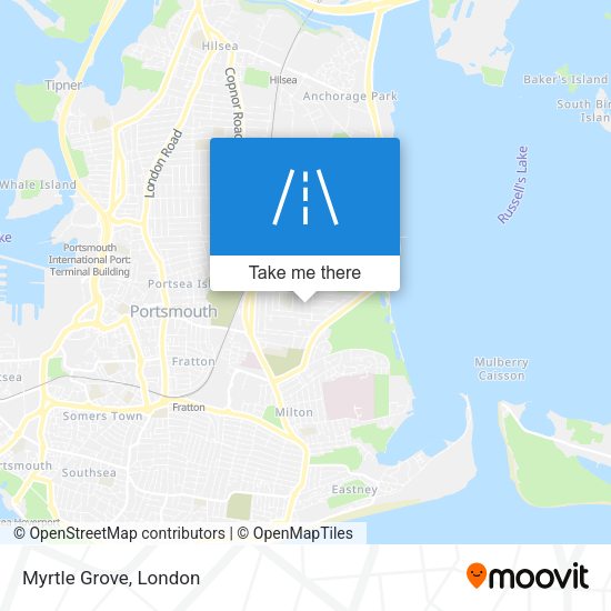 Myrtle Grove map