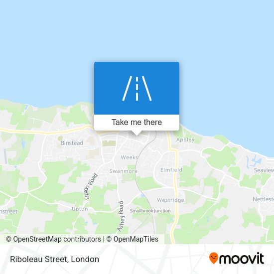 Riboleau Street map