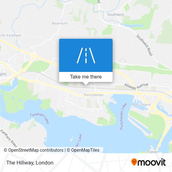The Hillway map