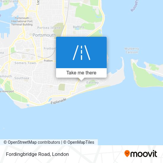 Fordingbridge Road map