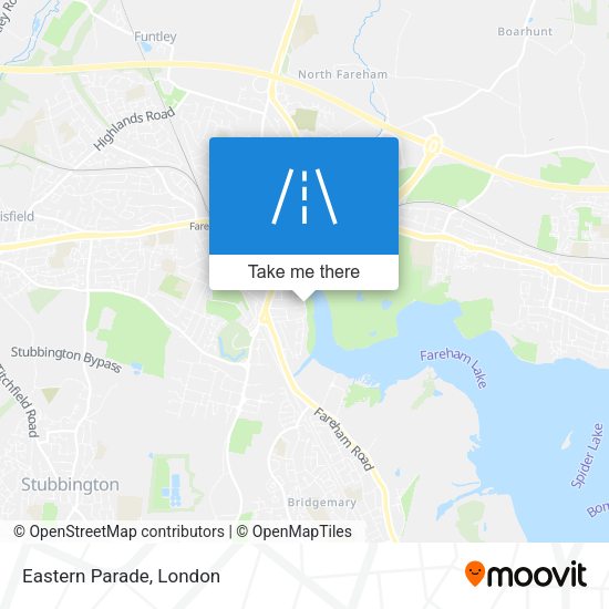 Eastern Parade map