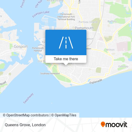 Queens Grove map