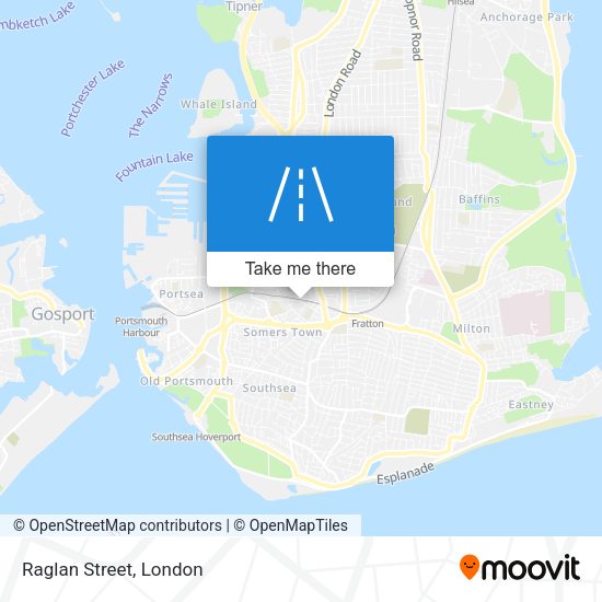 Raglan Street map