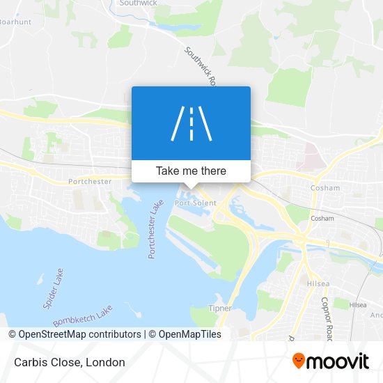 Carbis Close map