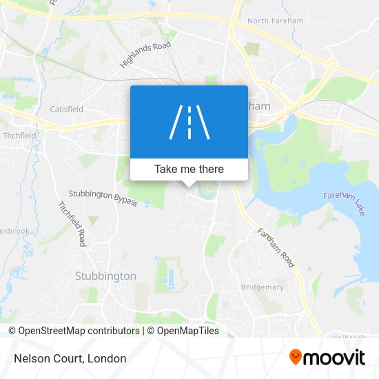 Nelson Court map