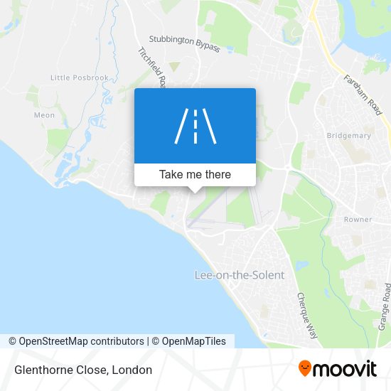 Glenthorne Close map