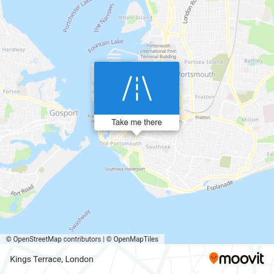 Kings Terrace map