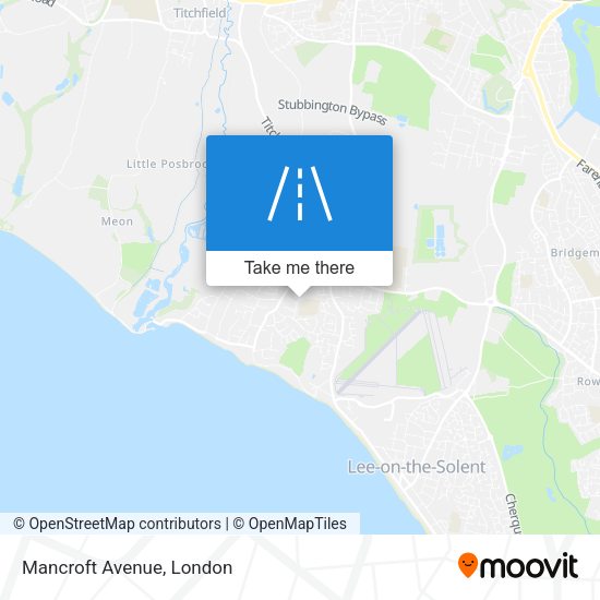 Mancroft Avenue map