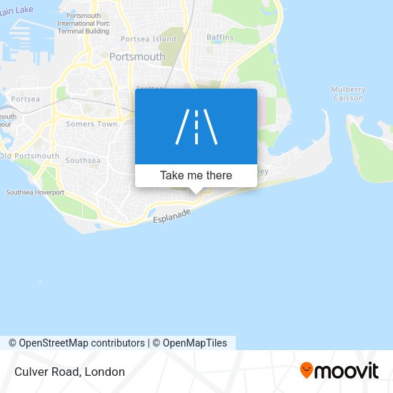 Culver Road map