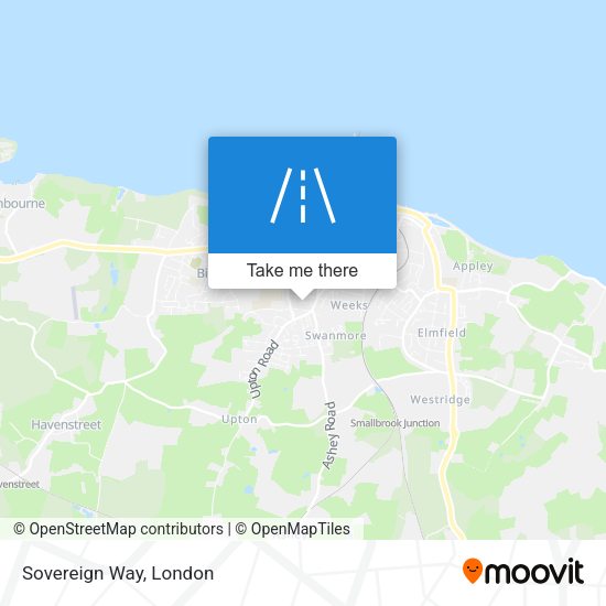 Sovereign Way map