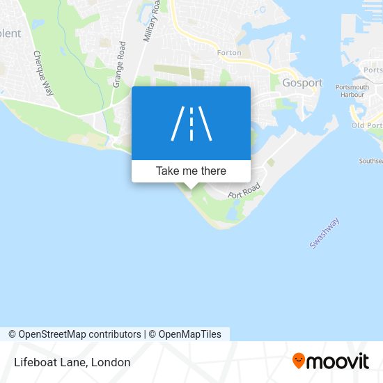 Lifeboat Lane map