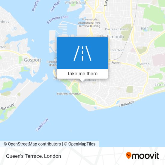 Queen's Terrace map