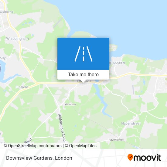 Downsview Gardens map