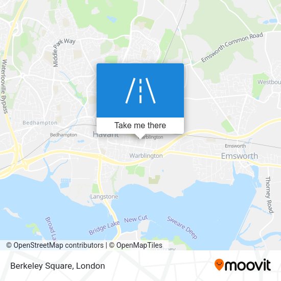 Berkeley Square map