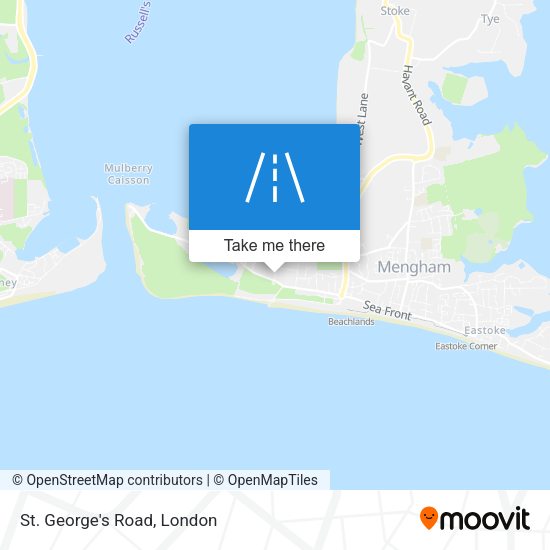 St. George's Road map