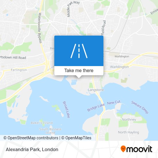 Alexandria Park map