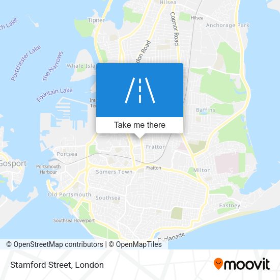 Stamford Street map