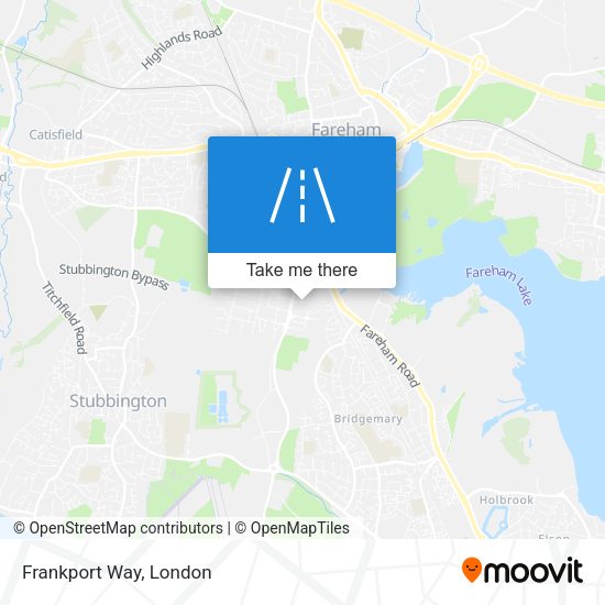 Frankport Way map