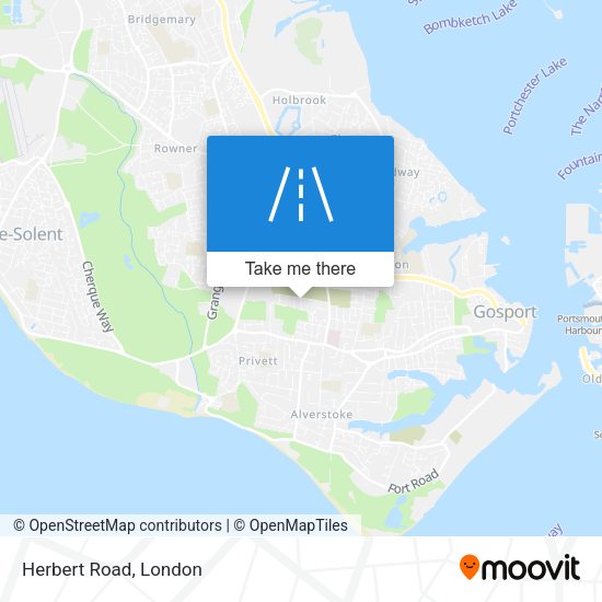 Herbert Road map