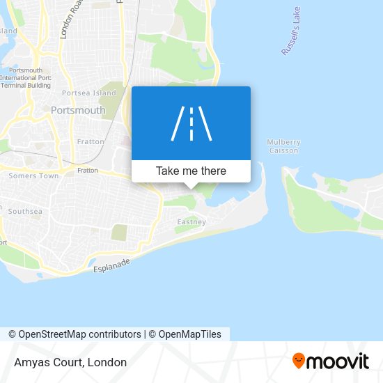 Amyas Court map