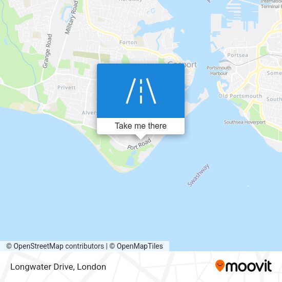 Longwater Drive map
