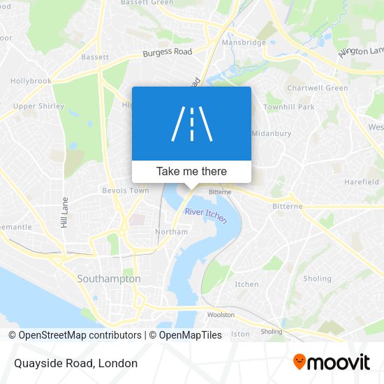Quayside Road map