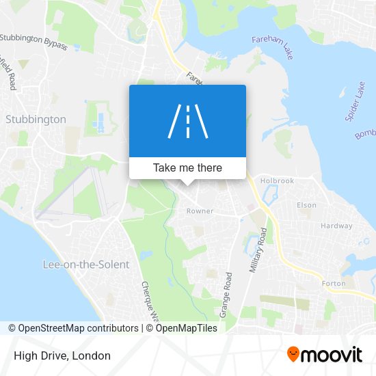 High Drive map