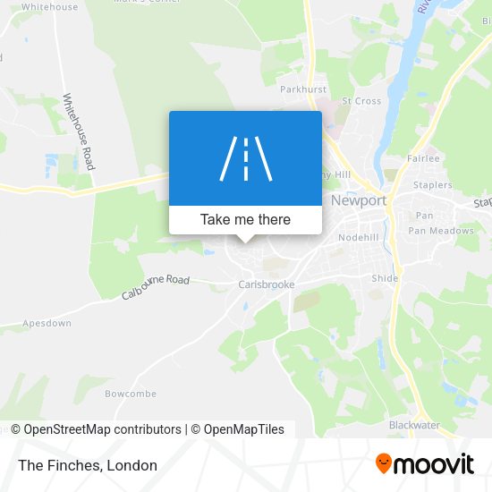 The Finches map