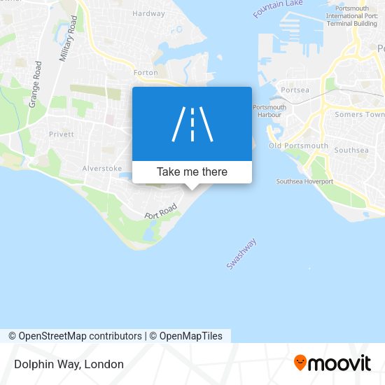 Dolphin Way map