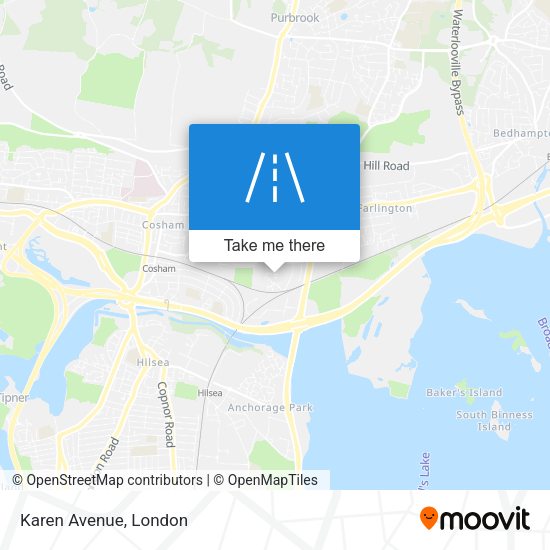 Karen Avenue map