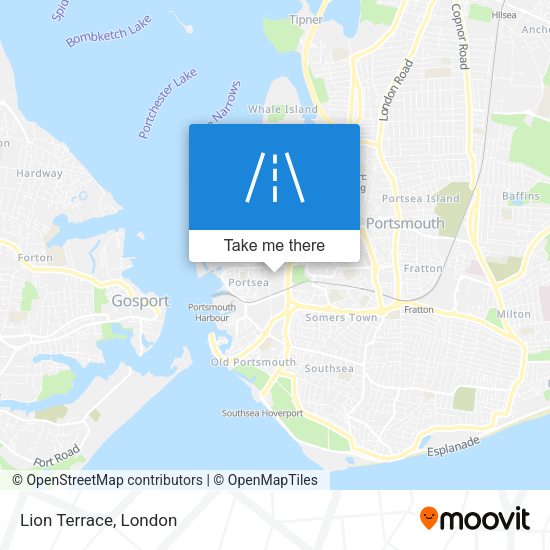 Lion Terrace map