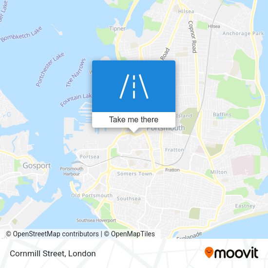 Cornmill Street map