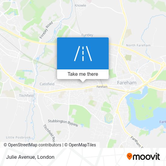Julie Avenue map