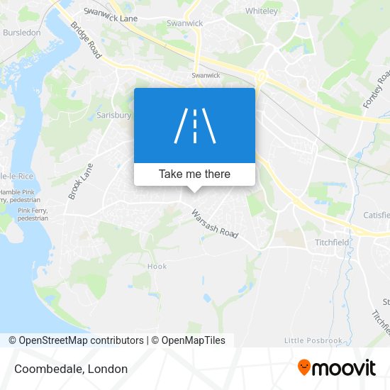 Coombedale map