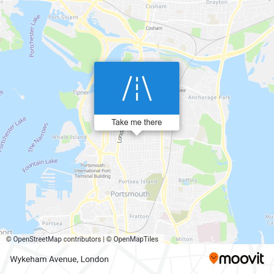 Wykeham Avenue map