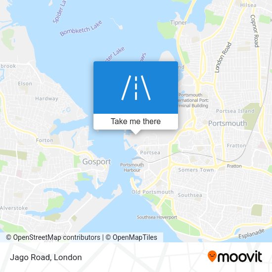 Jago Road map