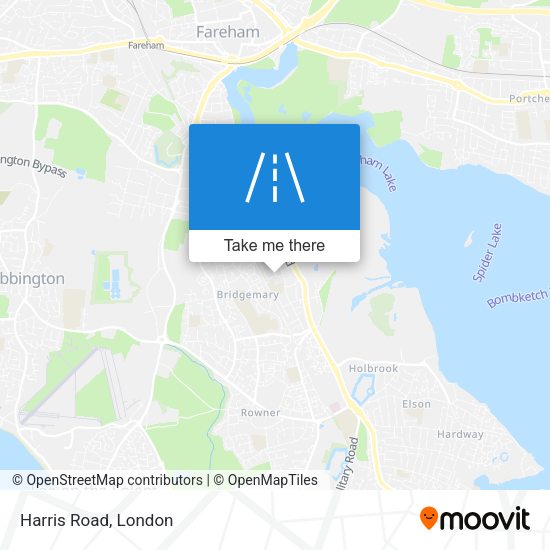 Harris Road map