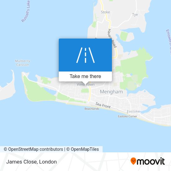 James Close map