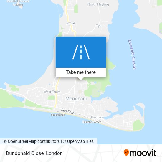 Dundonald Close map