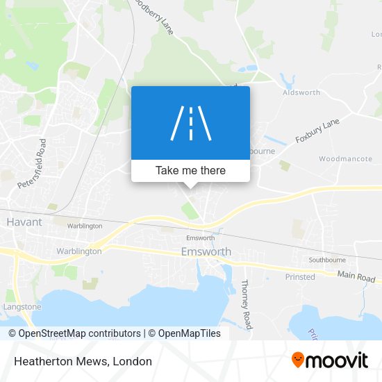 Heatherton Mews map