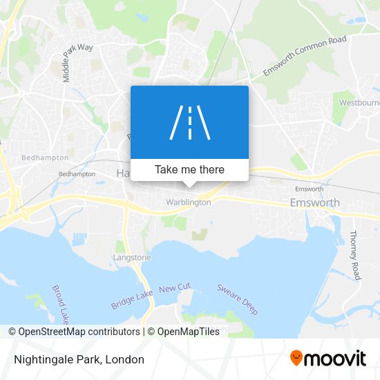 Nightingale Park map