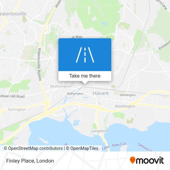Finley Place map