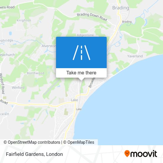 Fairfield Gardens map