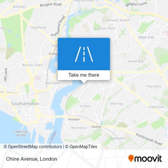 Chine Avenue map