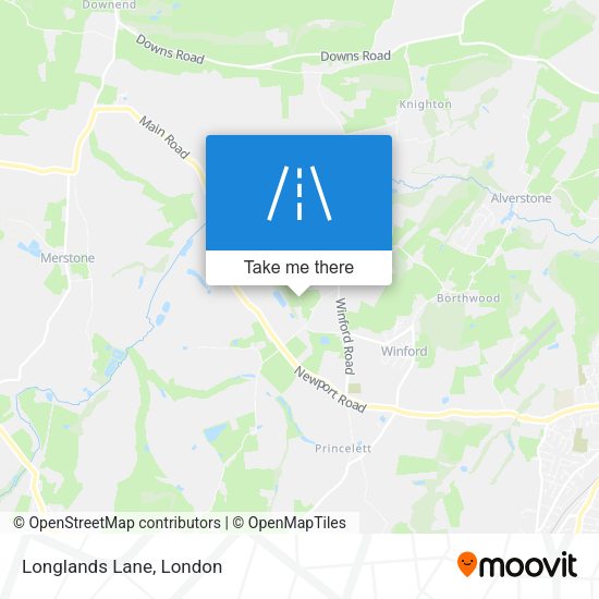 Longlands Lane map
