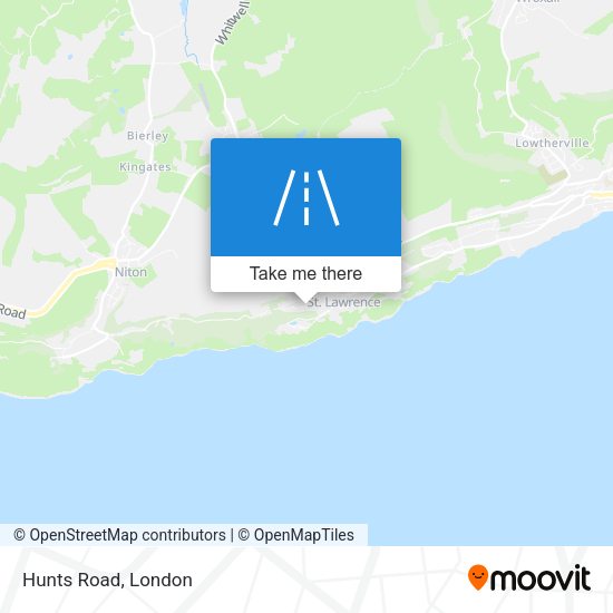 Hunts Road map