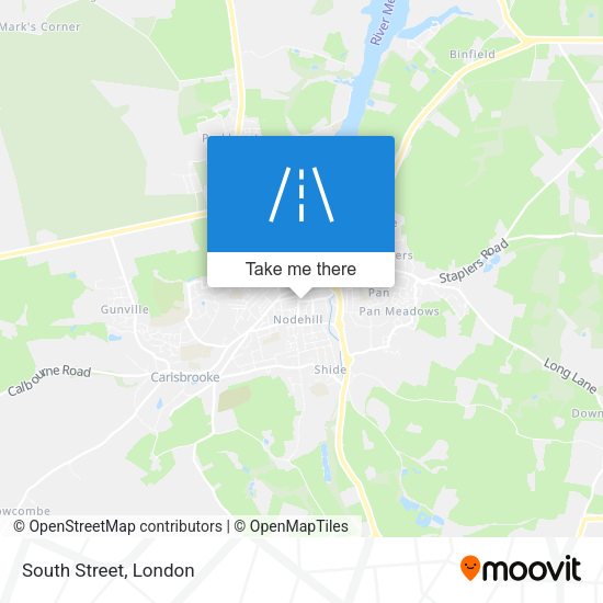 South Street map