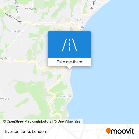 Everton Lane map
