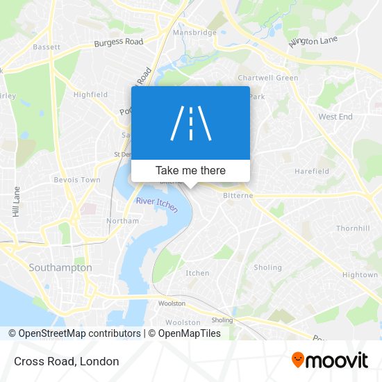 Cross Road map